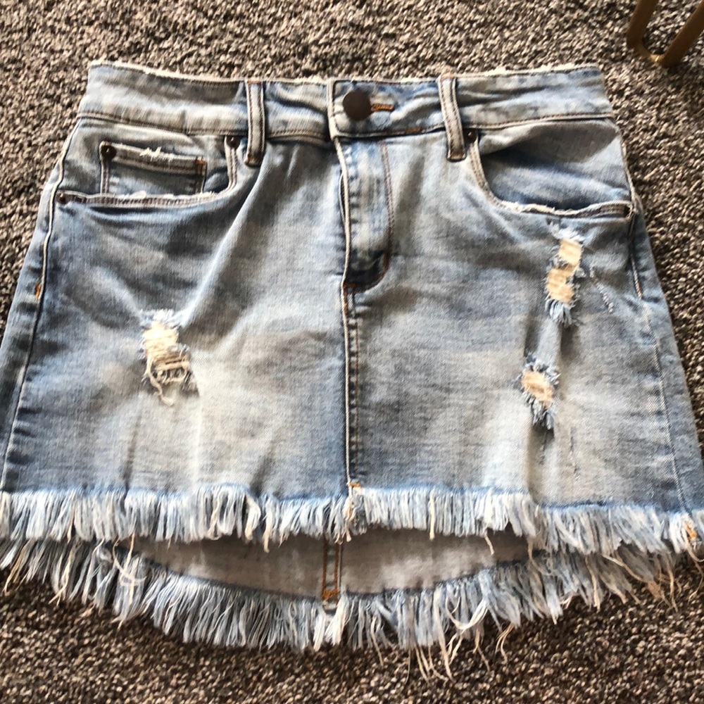 Jean skirt